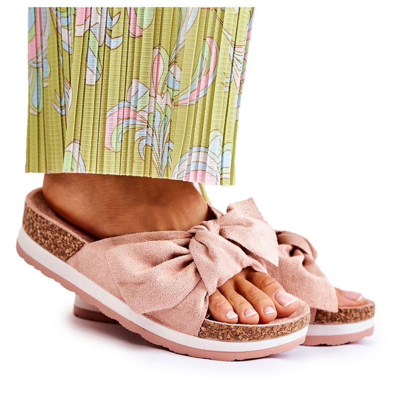 PG1 Slippers On The So Comfy Pink Platform