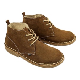 BM M Gregor brown leather men's boots BM M Gregor brown leather men's boots