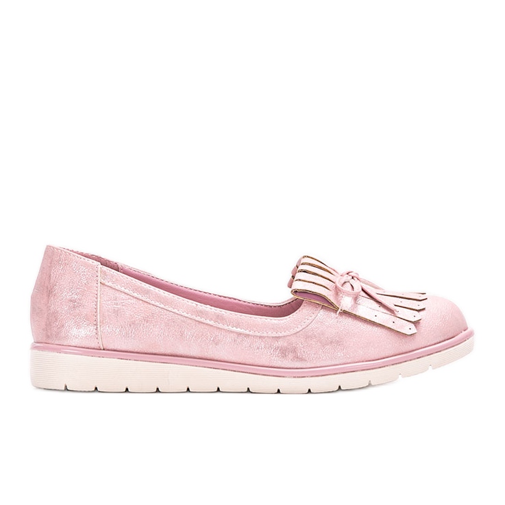 Lauretta pink loafers