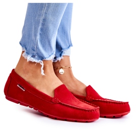 PH1 Red Millare Suede Women's Loafers