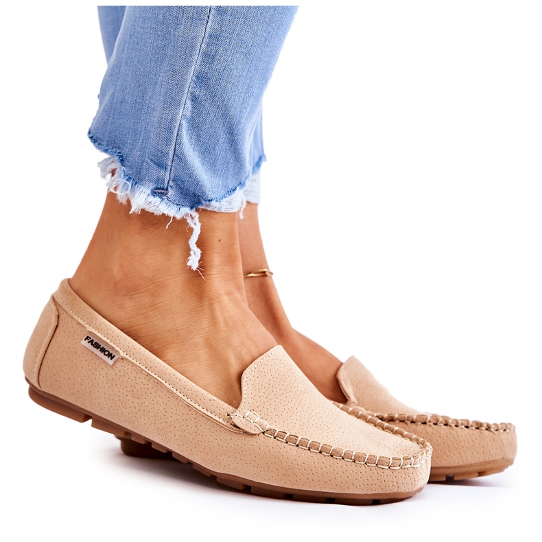 PH1 Women's Suede Loafers Beige Millare PH1 Women's Suede Loafers Beige Millare