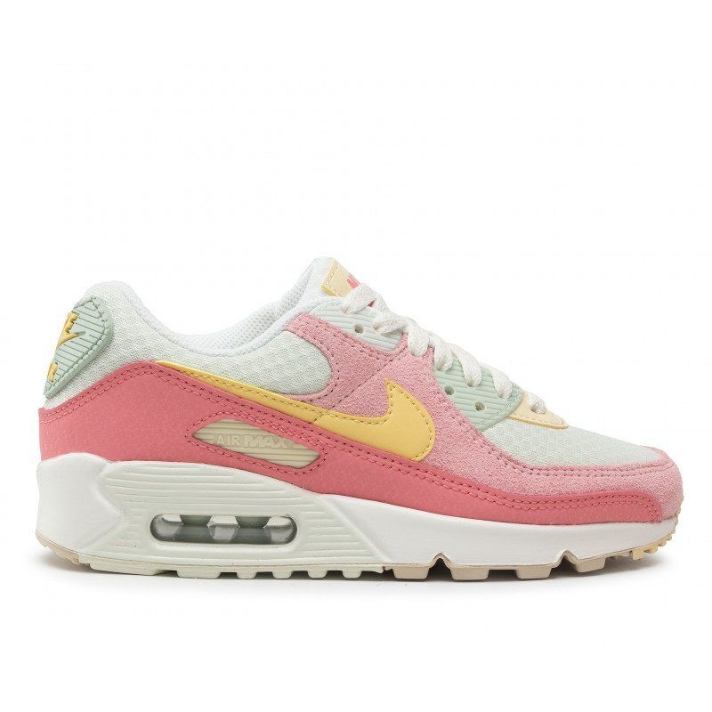 Nike air max 90 sales womens pink and yellow
