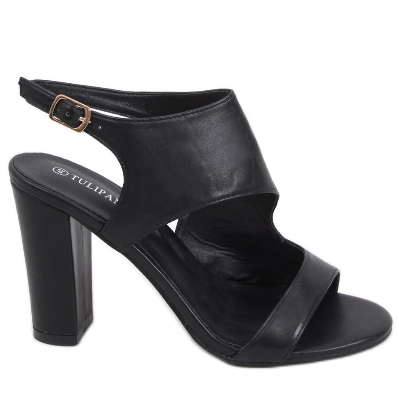 Jessica Black high-heeled sandals