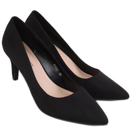 Pumps on a Susan Black stiletto heel