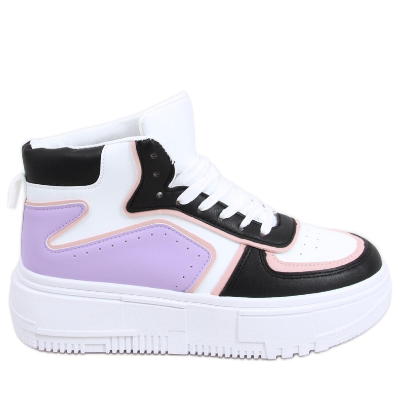 Storm BLACK / PURPLE high-top sneakers multicolored