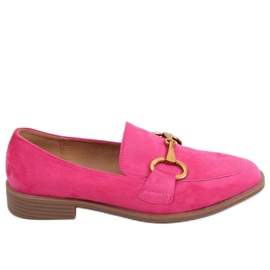 Linda Fushia women's loafers pink