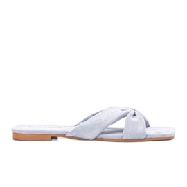 Howse women's blue slippers