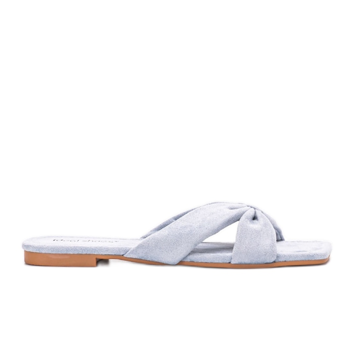 Howse women's blue slippers