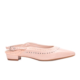 Louin pink women's ballerinas