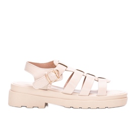 Bradama's beige women's sandals
