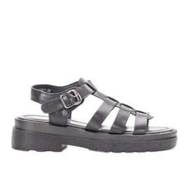 Bradam's black women's sandals