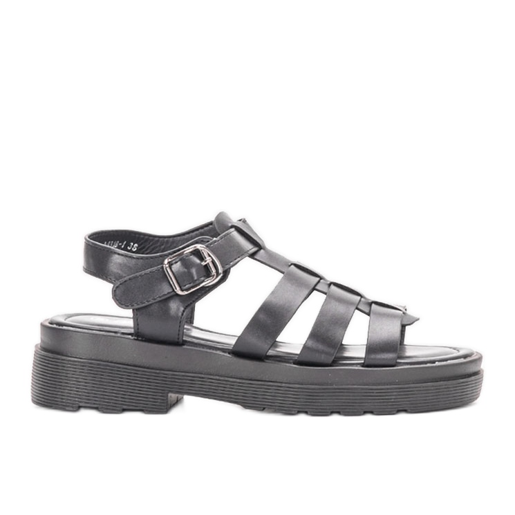 Bradam's black women's sandals