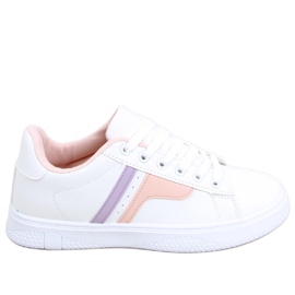 BM Avery Pink women's sneakers white purple