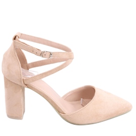 Pumps on the post Lizzie Beige