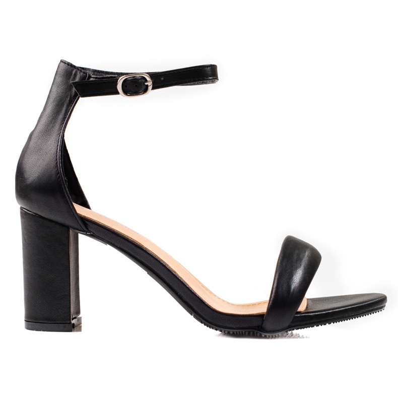 SHELOVET Black Sandals On A Bar