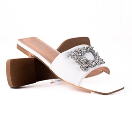 SHELOVET Elegant Slippers white