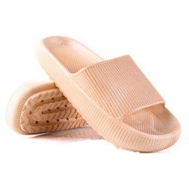 SHELOVET Beige Slippers