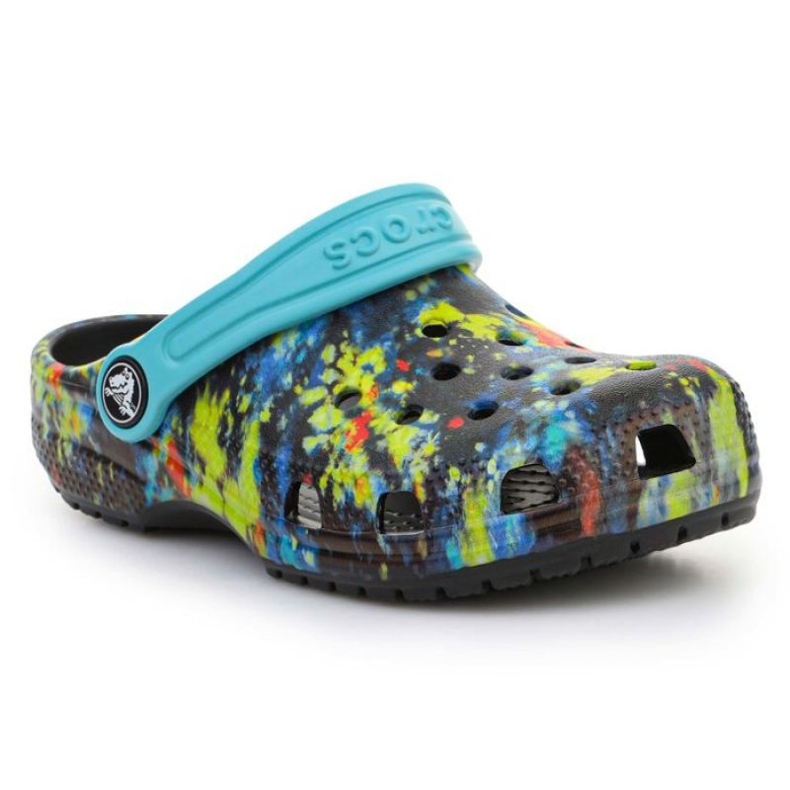 Crocs Classic Tie Dye Graphic Kids Clog Jr 206995-4SW multicolored