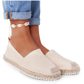 Espadrilles On A Braided Sole Big Star HH274501 Beige