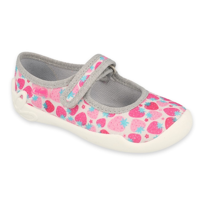 Befado children's shoes 114X485 pink grey