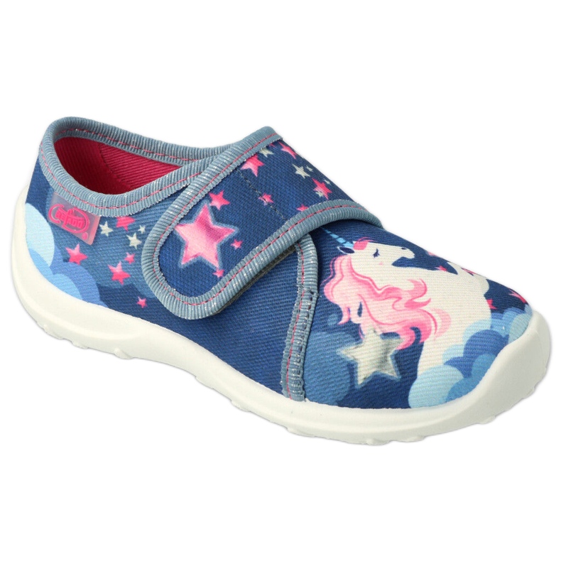 Befado children's shoes 560X177 white blue pink Befado children's shoes 560X177 white blue pink