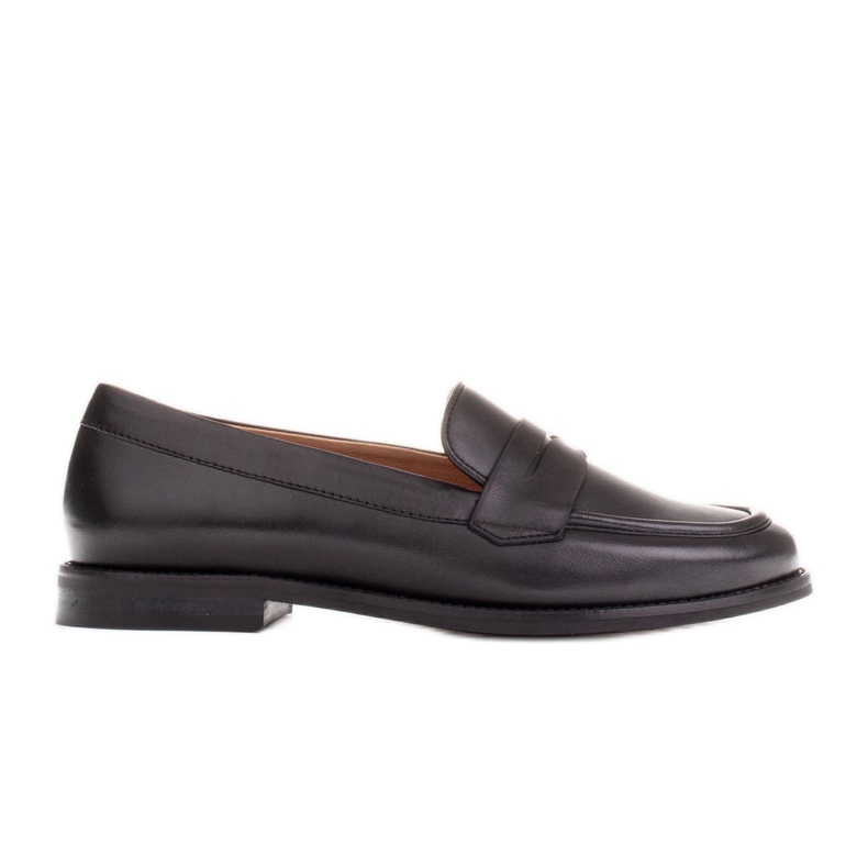 Marco Shoes Leather loafers 2231P-001-1 black