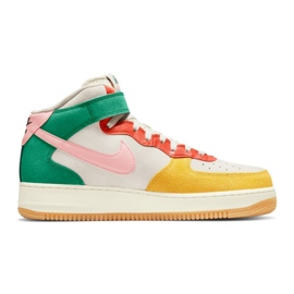 Nike Air Force 1 Mid M DR0158-100 beige pink multicolored green yellow Nike Air Force 1 Mid M DR0158-100 beige pink multicolored green yellow