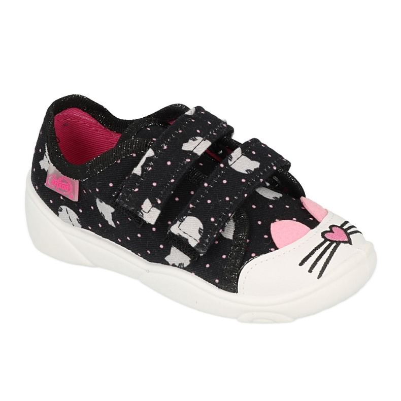 Befado children's shoes 907P151 black pink