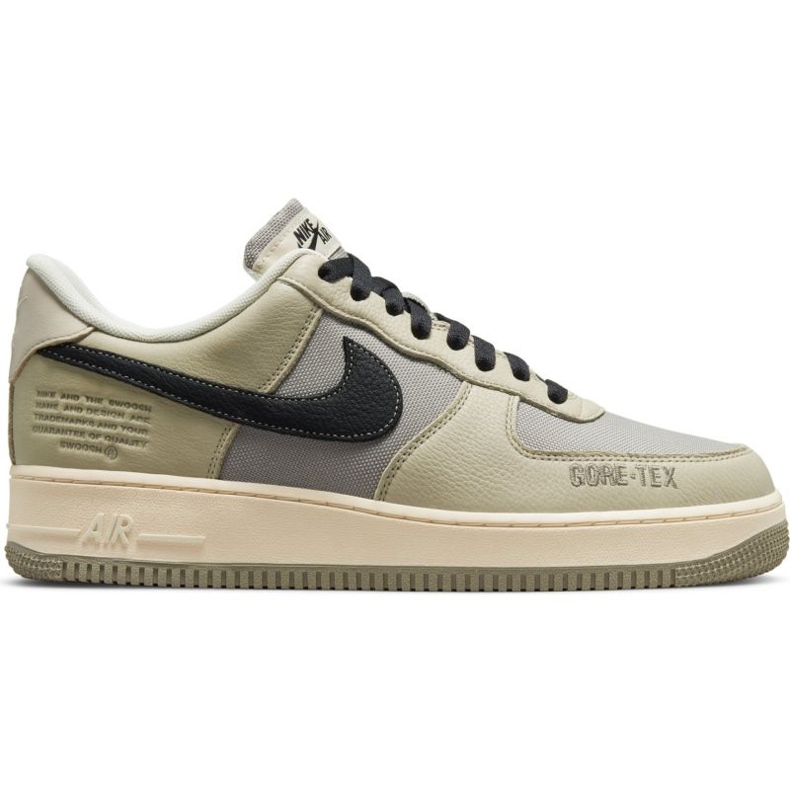 Nike Air Force 1 Gtx M DO2760-206 shoe beige grey