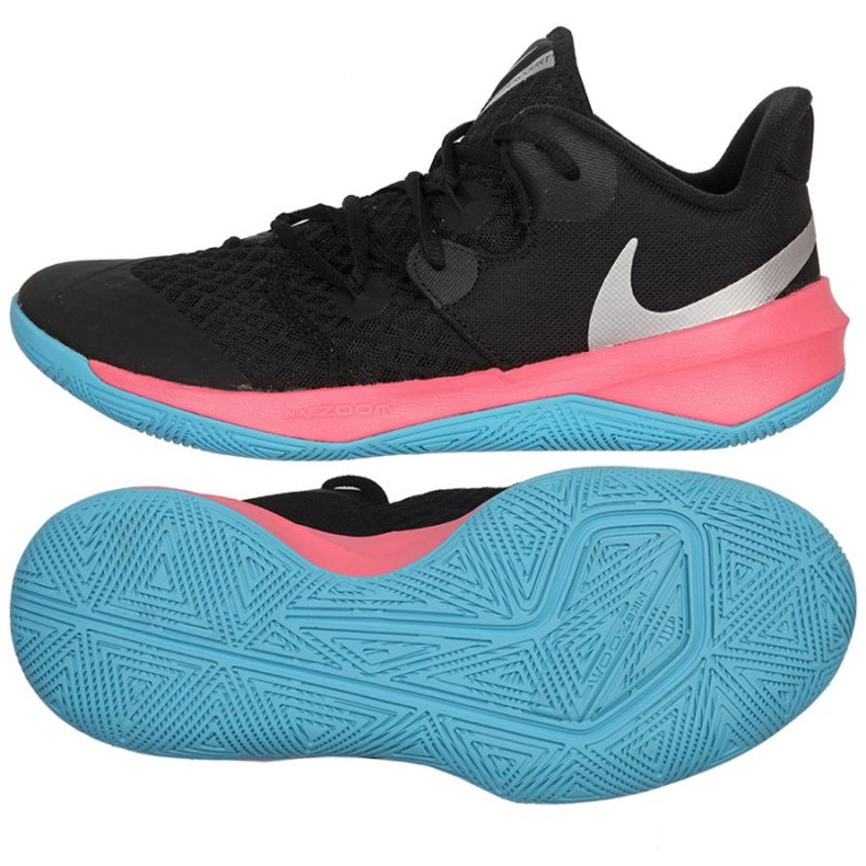 Nike Zoom Hyperspeed Court DJ4476 064 volleyball shoe black black KeeShoes