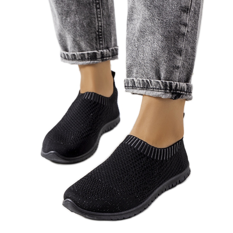 Sisko women's black sneakers