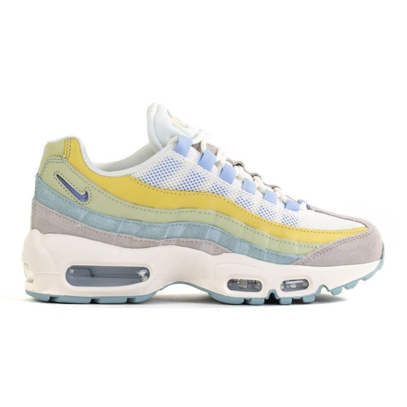 Nike Air Max 95 Tm W DR7867-100 white blue yellow - KeeShoes