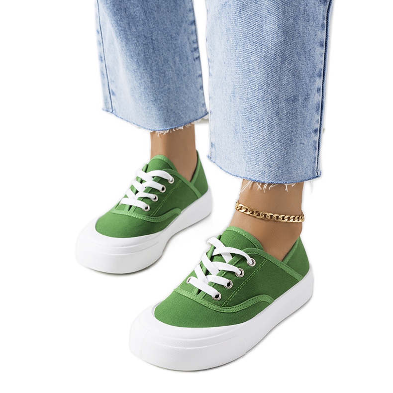 Green Jesperse sneakers