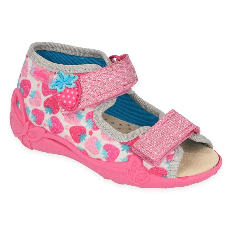 Befado children's shoes 342P046 pink silver Befado children's shoes 342P046 pink silver