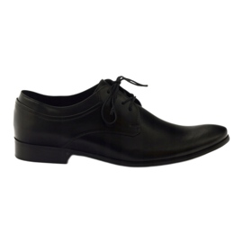 Badura classic leather black formal shoes 7549