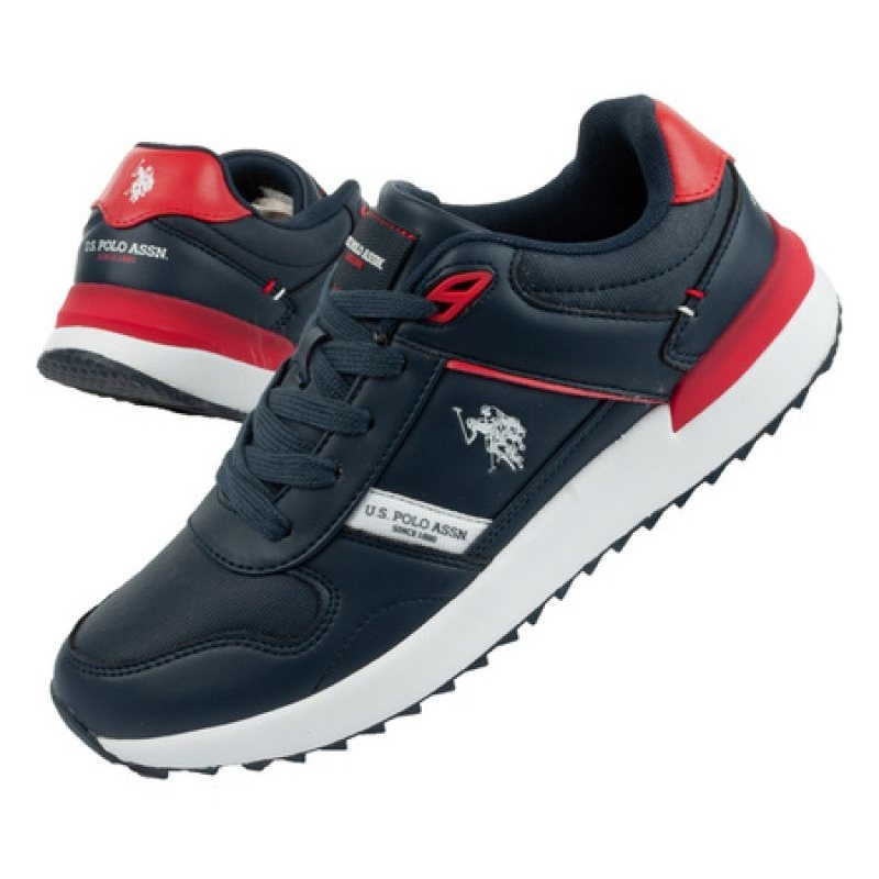 Us polo shop navy blue sneakers