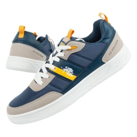 U.S. Polo US Polo ASSN trainers. M UP21M88089-DBL-YEL03 blue