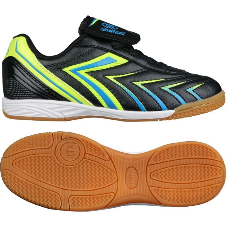 Atletico In Jr 7336-15519 Shoes black blue yellow black