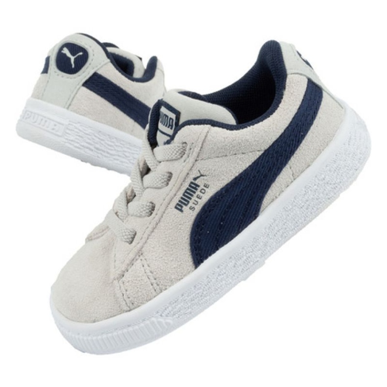 Puma Suede sports shoes 369684 02 grey