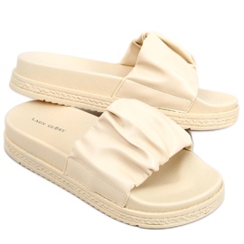 Women's Atissa Beige slippers