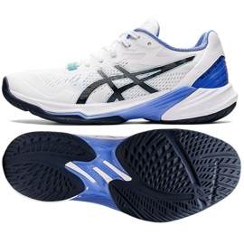 Asics Sky Elite Ff 2 W 1052A053 101 volleyball shoes white white Asics Sky Elite Ff 2 W 1052A053 101 volleyball shoes white white