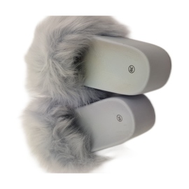 PE1 Classic Suede Slippers With A Bow Black Hayle