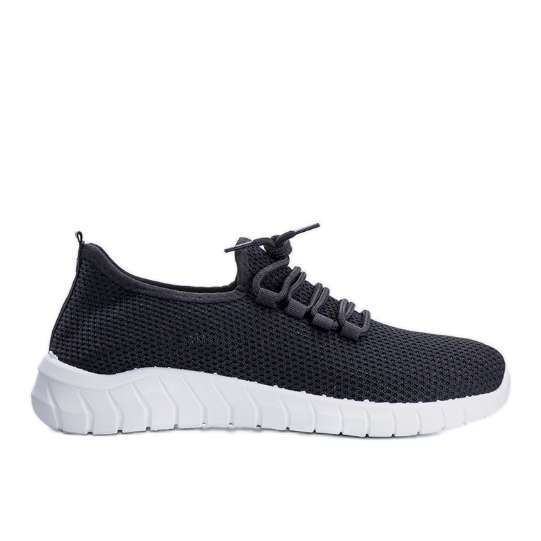 Black men's sports sneakers by Eltro