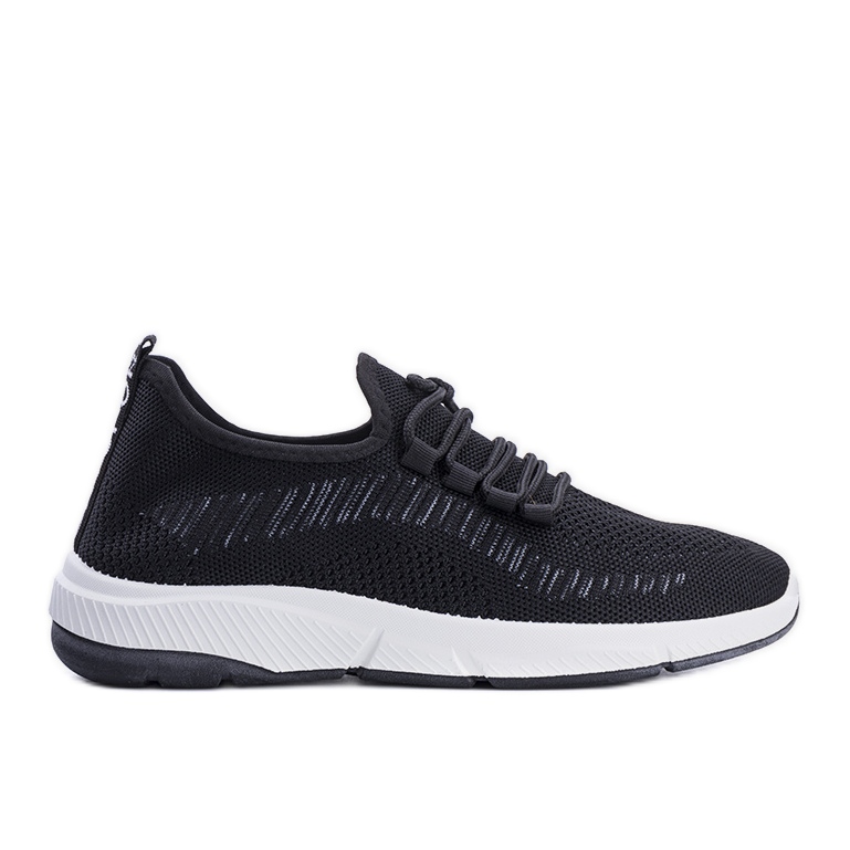 Black men's sports sneakers Komper