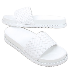 Edna White women's slippers