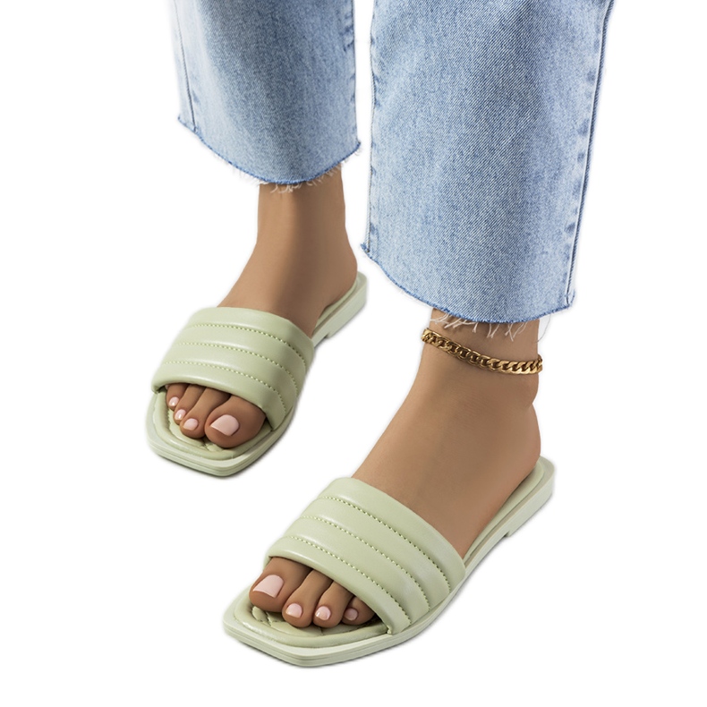 Keulen green slippers