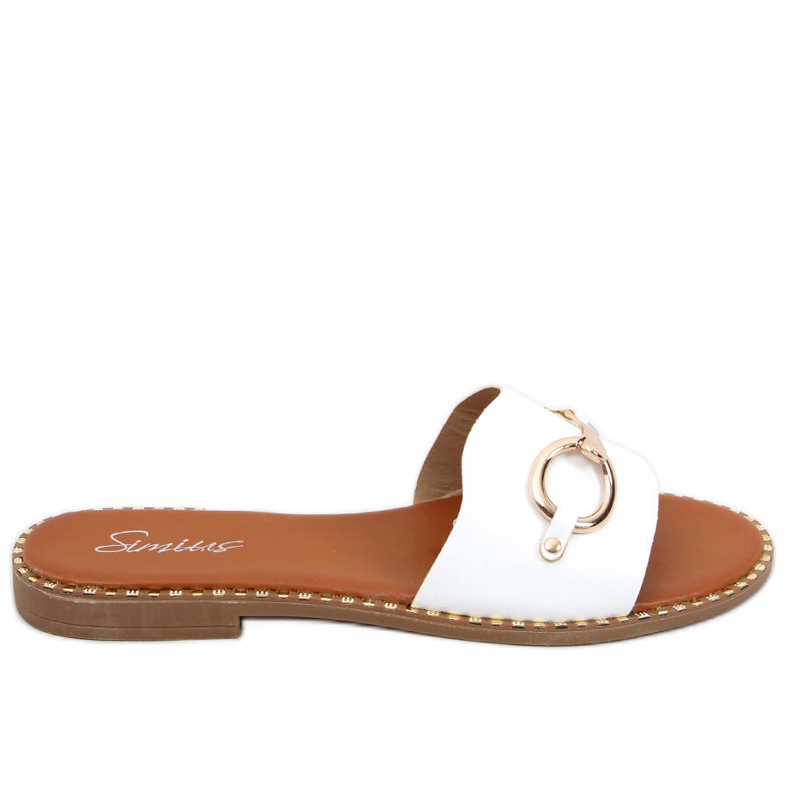 Kettle White women's slippers