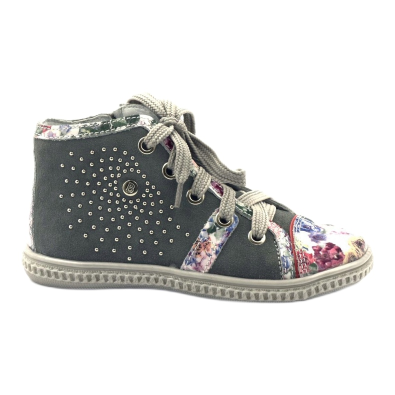 Boots, children's shoes with rhinestones Bartek 87254 pink grey Boots, children's shoes with rhinestones Bartek 87254 pink grey