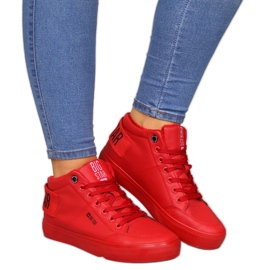Red insulated sneakers Big Star EE274354