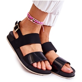 PG1 Rubber Sandals On The Black Kathia Platform